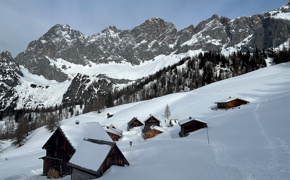 Sneeuwschoenwandelen rond Dachstein